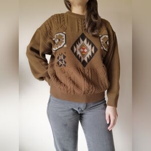 80s South Western Sweater